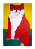 Aldemir Martins  - Gato Vermelho 78/100
