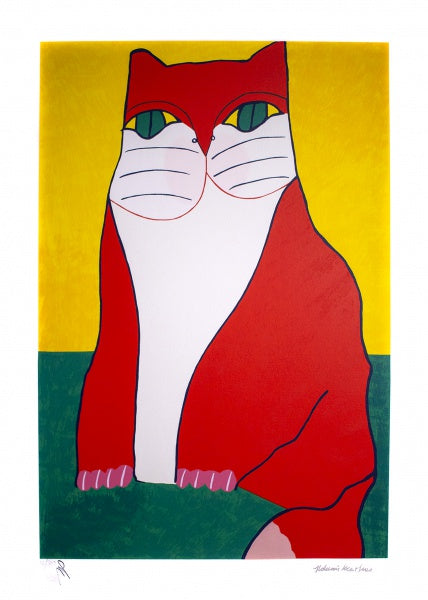 Aldemir Martins  - Gato Vermelho 78/100