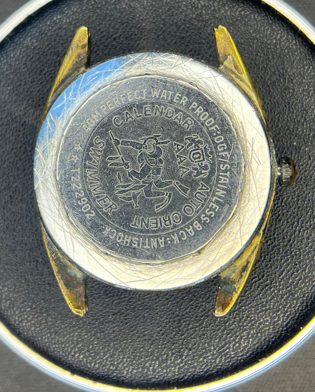 Orient Calendar Auto AAA "Swimmer" (36mm)