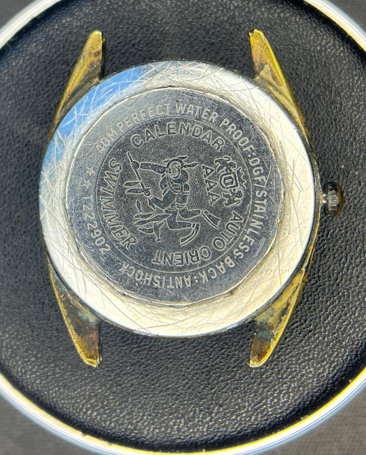 Orient Calendar Auto AAA "Swimmer" (36mm)