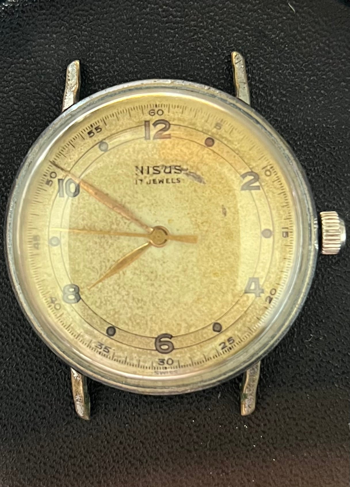 Nisus Vintage "Sector Dial" Corda Manual (32.5mm)