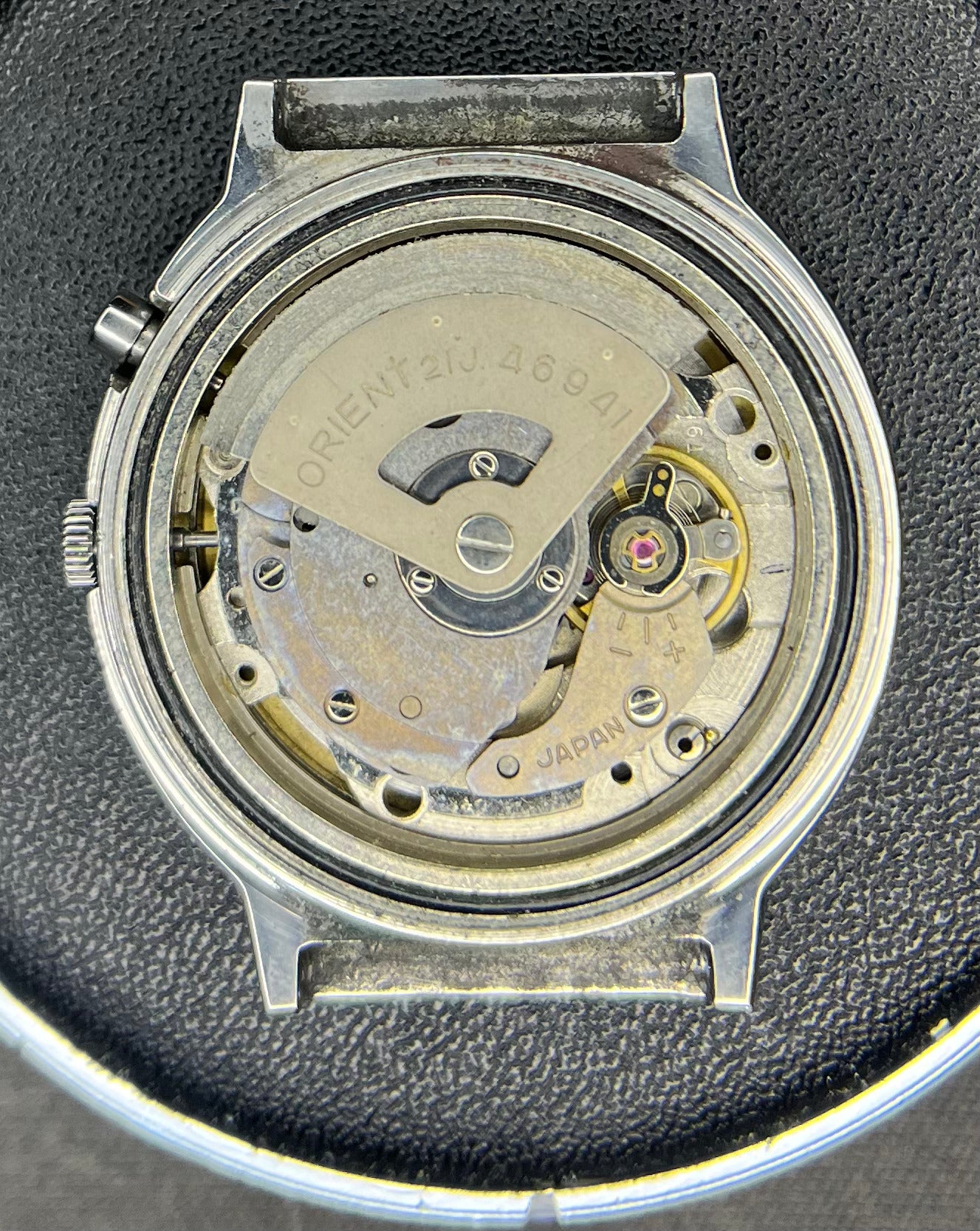Orient Crystal Automático "Two-Tone" Cushion (36mm)