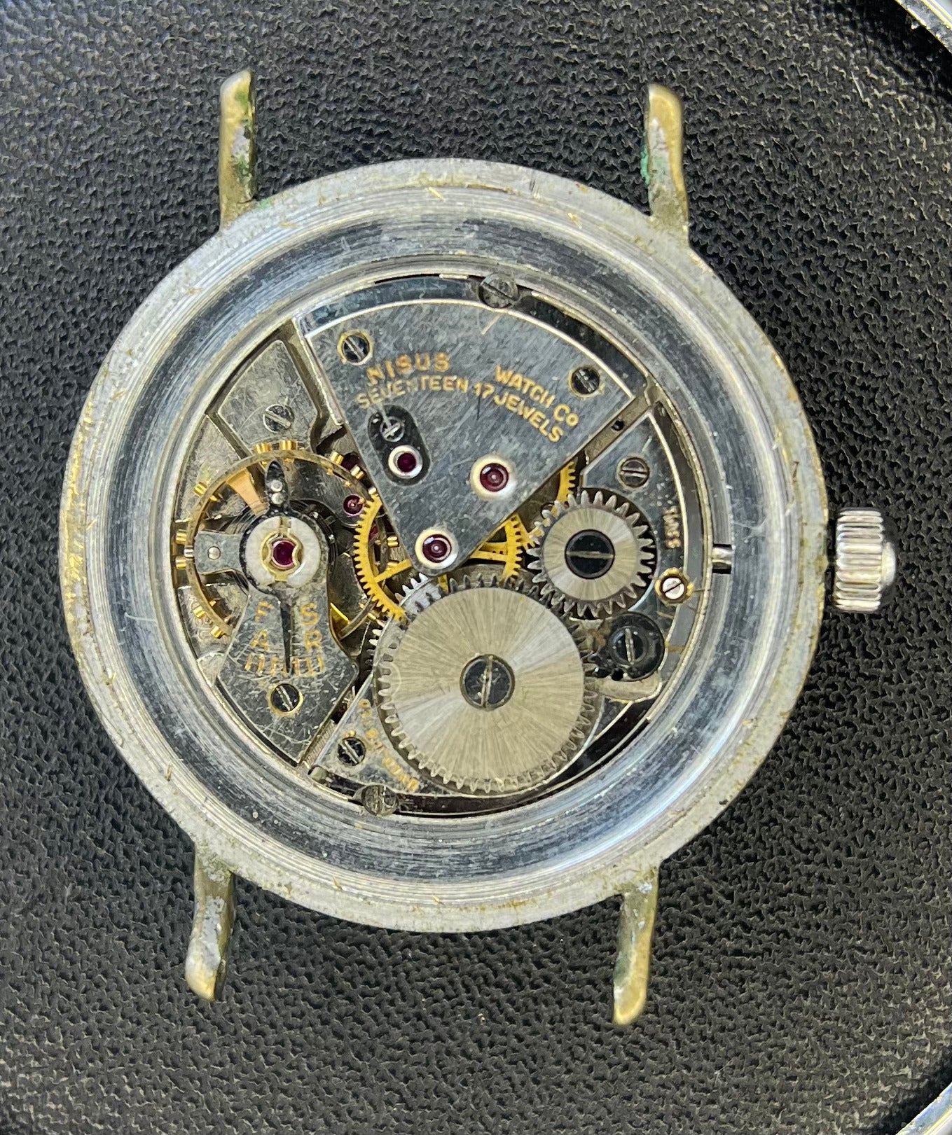 Nisus Vintage "Sector Dial" Corda Manual (32.5mm)