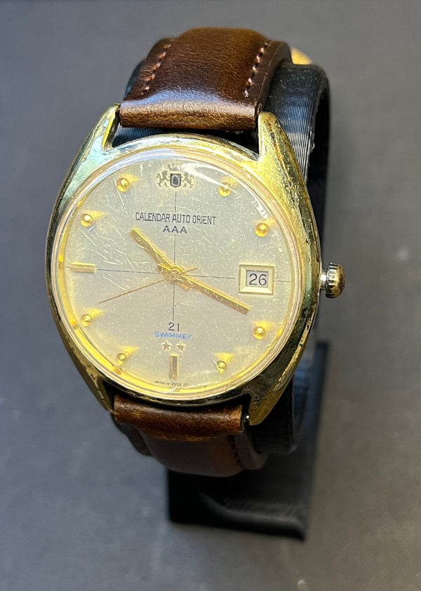 Orient Calendar Auto AAA "Swimmer" (36mm)