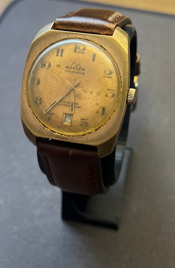 Kander Vintage "Cushion Case" Corda Manual (34mm)
