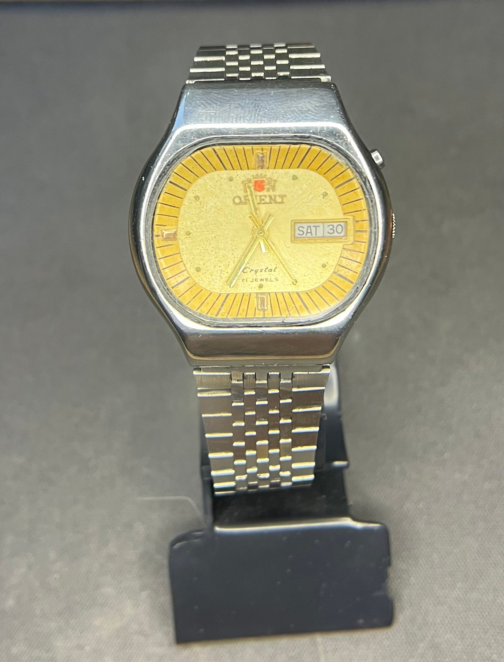 Orient Crystal Automático "TV Dial" (37mm)