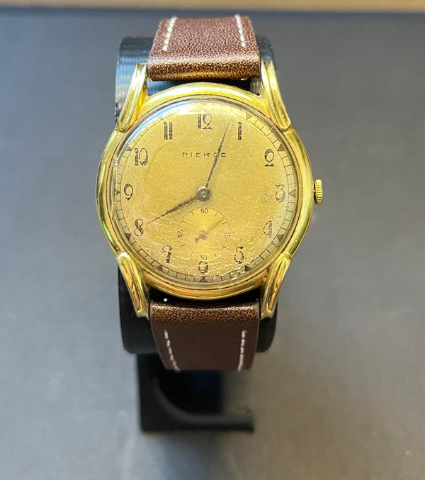 Pierce Vintage "Fancy Lugs" Corda Manual (34mm)